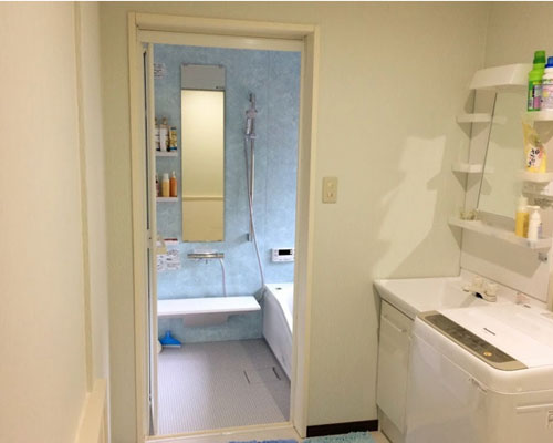 早良区Ｋ邸　浴室と洗面所の増築 施工後写真