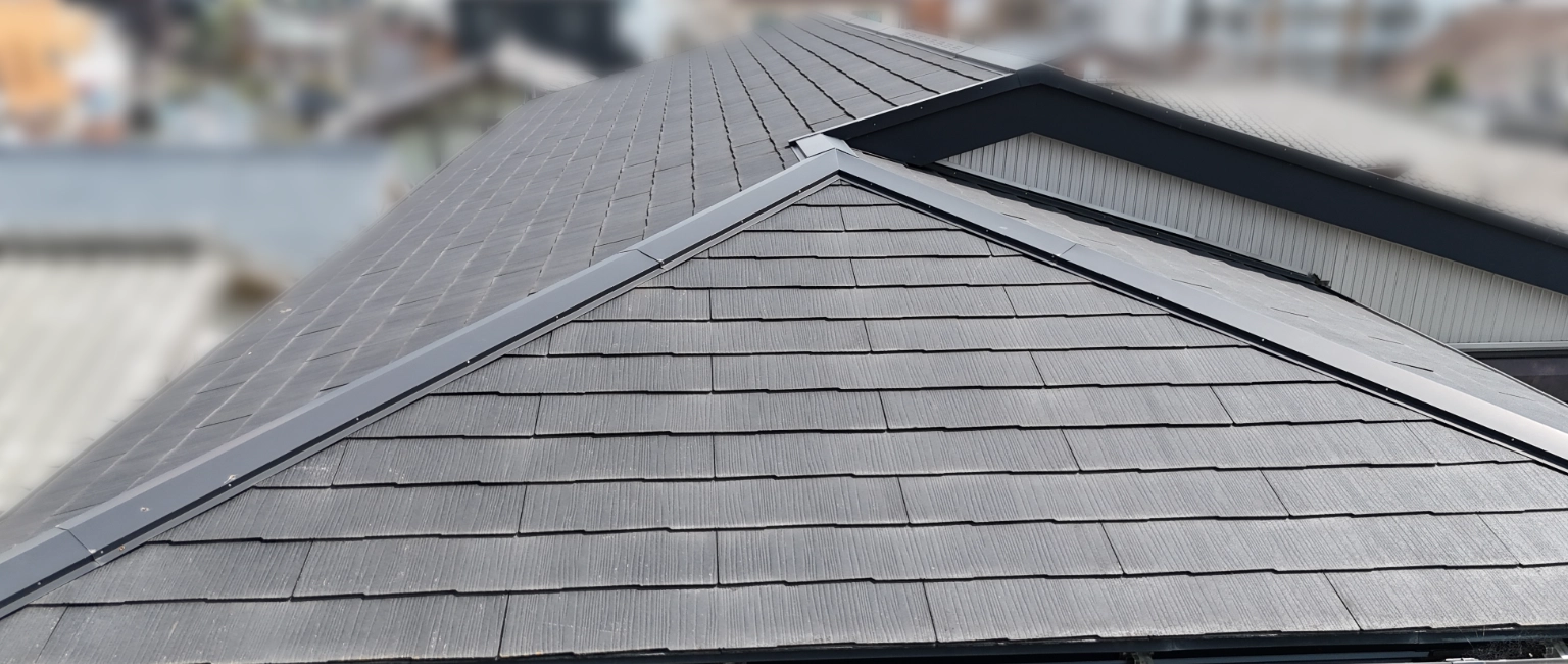 ドローンで点検した屋根の撮影画像